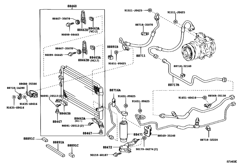 Heating & Air Conditioning - Cooler Piping