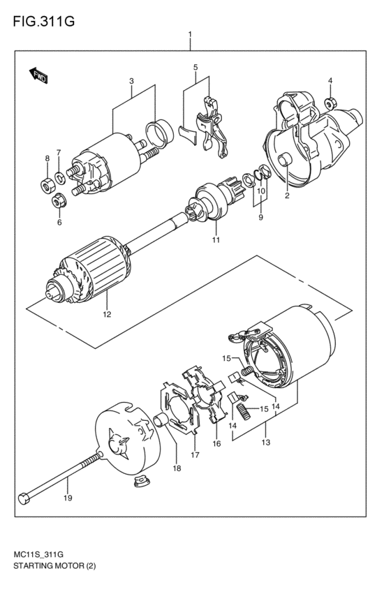 starting motor