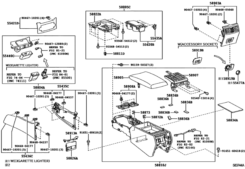 Console Box & Bracket