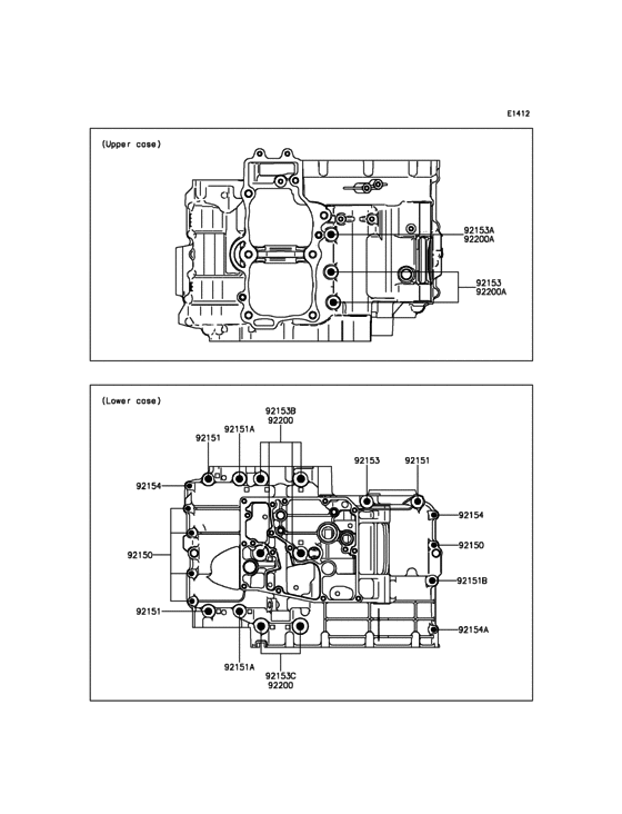 Crankcase Bolt Pattern