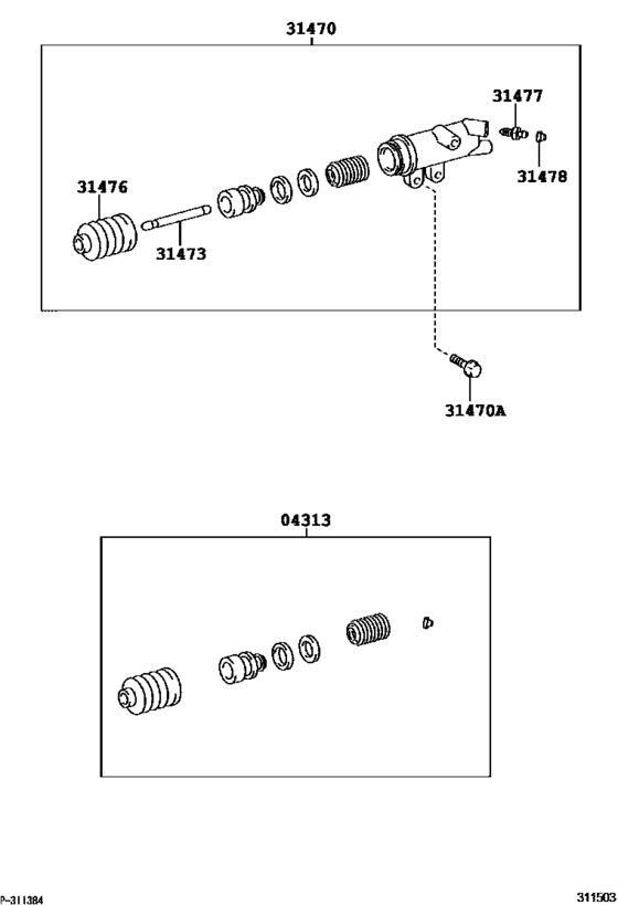 Clutch Release Cylinder