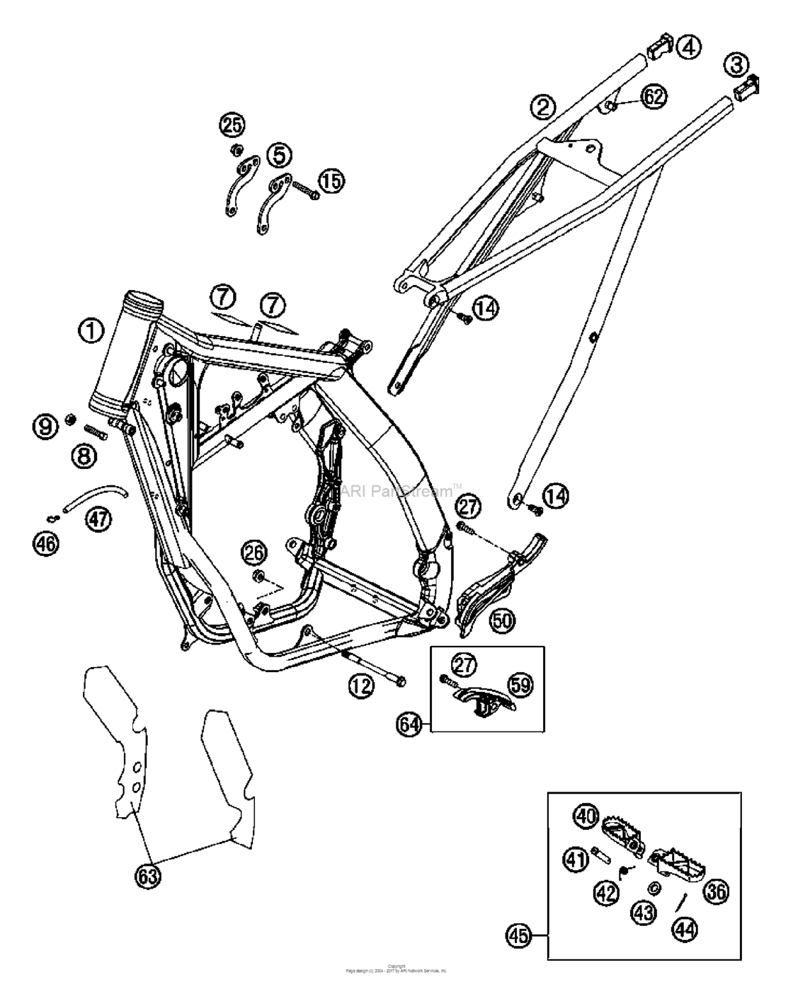 Frame, Sub Frame