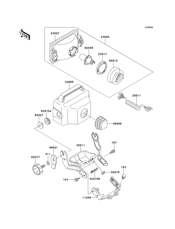 Optional parts(head lamp)