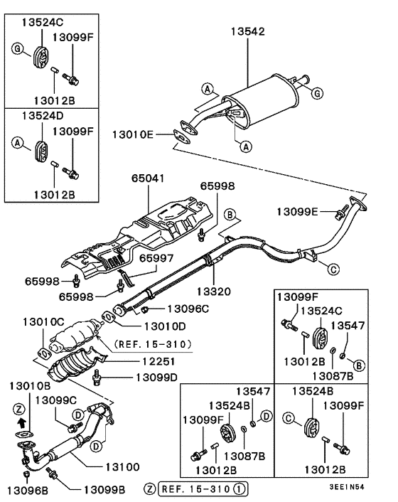 Exhaust pipe & muffler