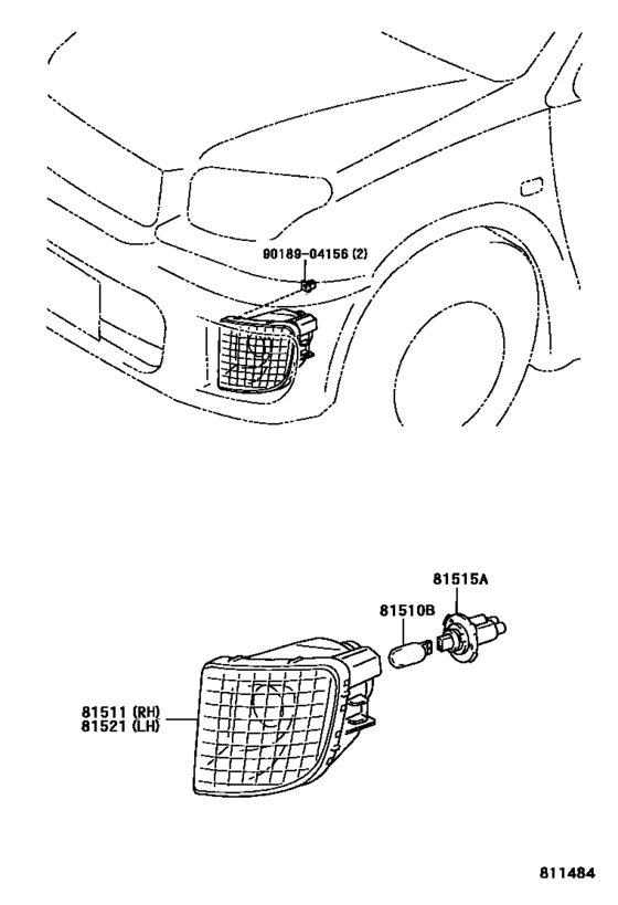 Front Turn Signal Lamp