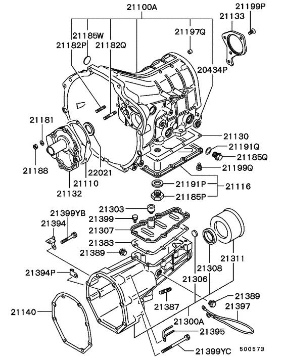 M/t case