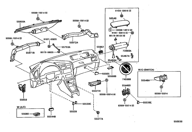 Instrument Panel & Glove Compartment