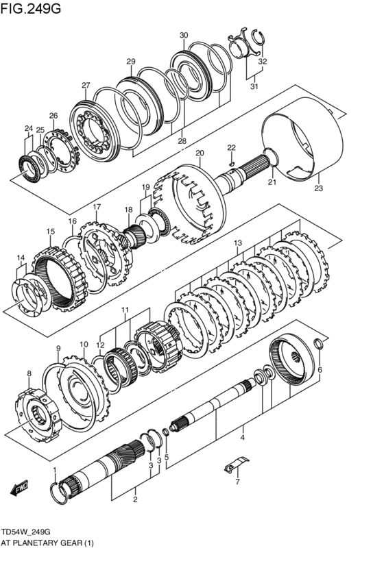 at - plastic material re-gear