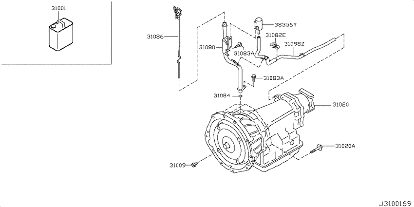 Auto transmission,transaxle & fitting