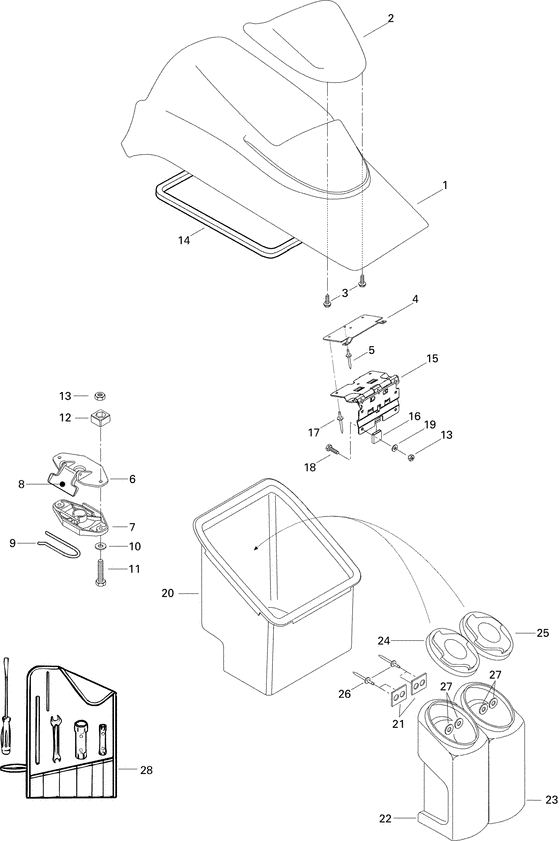 09- front storage compartment