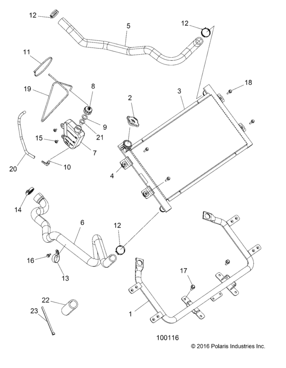Engine, Cooling System, Radiator