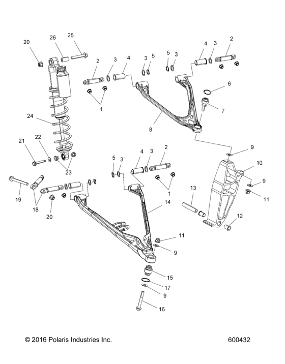 Suspension, Control Arms And Spindle