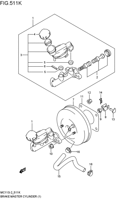 brakes master cylinder