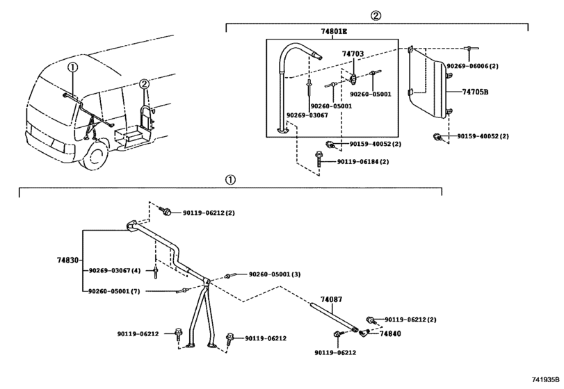Protector Pipe, Roll Bar & Handrail