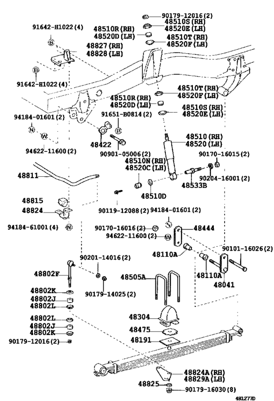 Front Spring & Shock Absorber