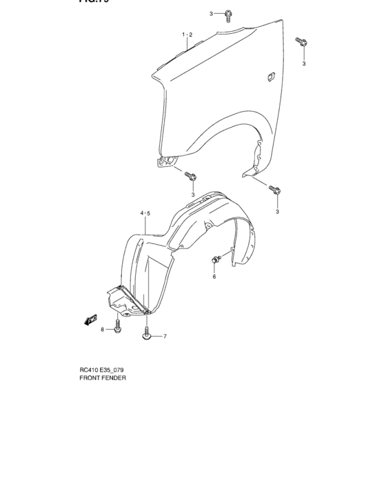 Front fender