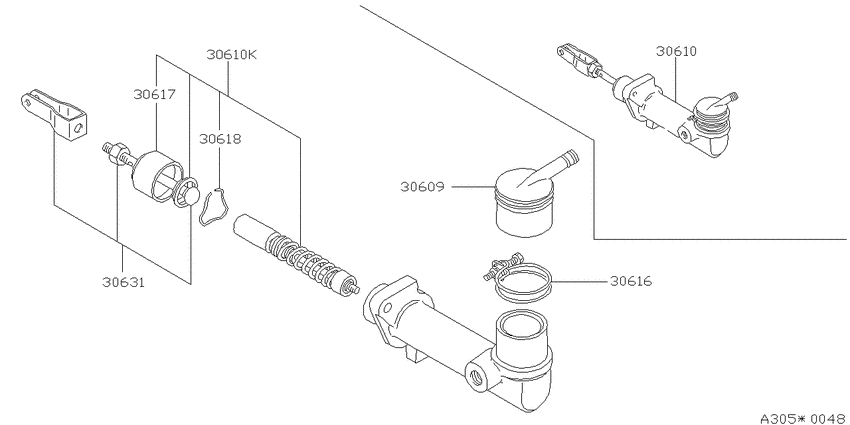 Clutch master cylinder