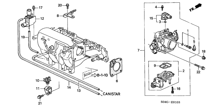 Throttle body
