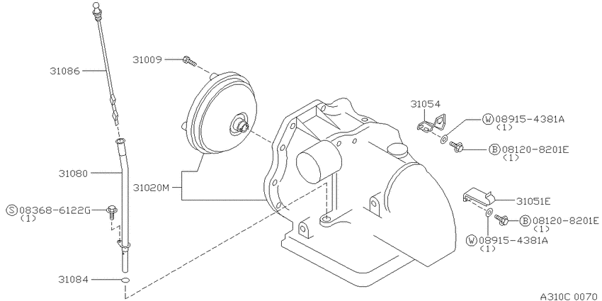 Auto transmission,transaxle & fitting