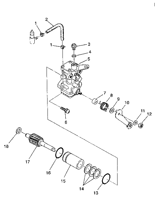 Oil pump assembly