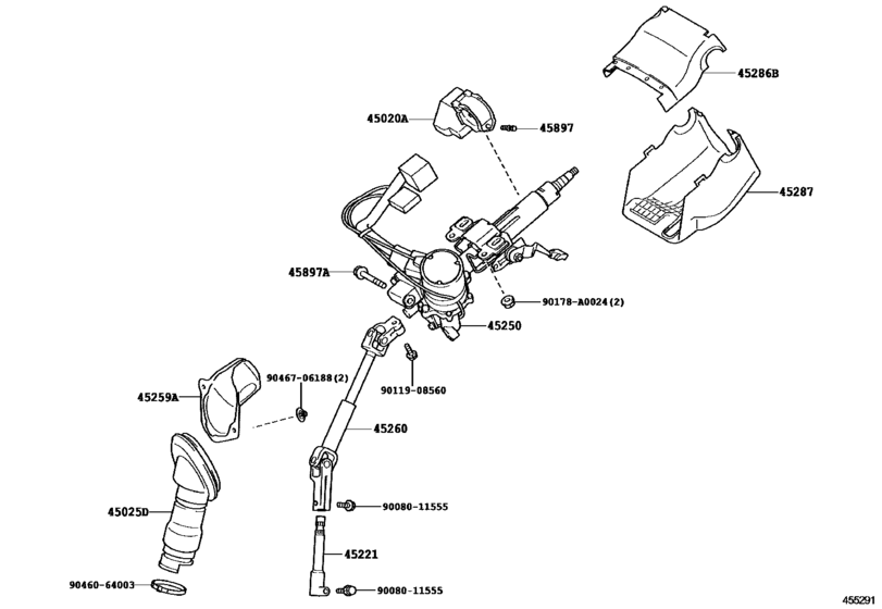 Steering Column & Shaft