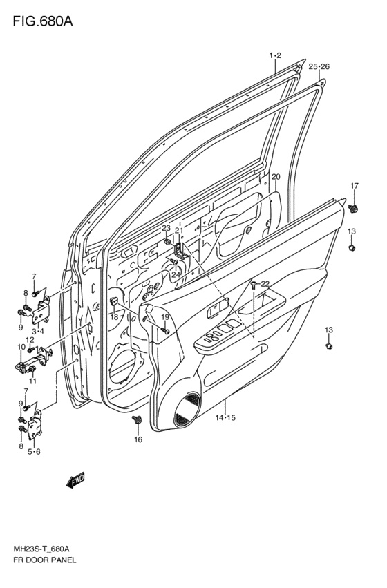 front door panel