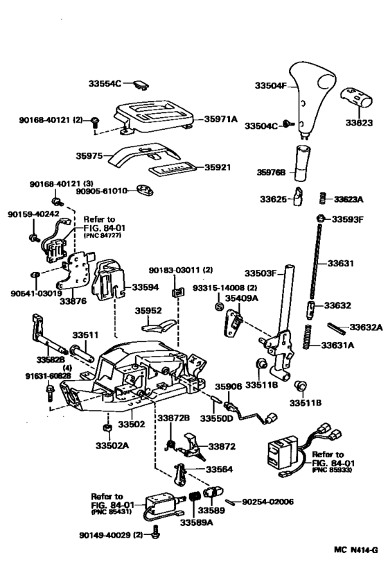 Shift Lever & Retainer