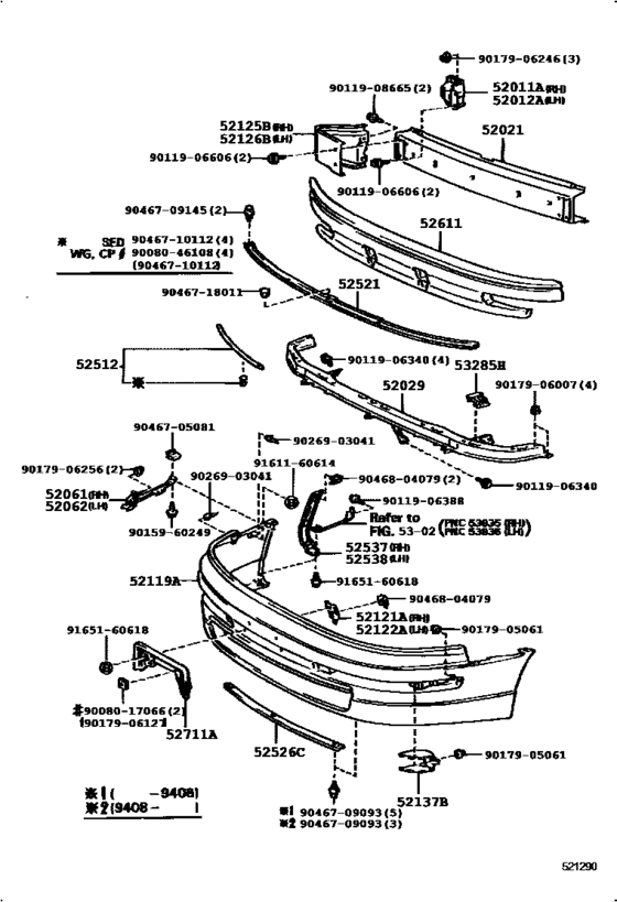 Front Bumper & Bumper Stay