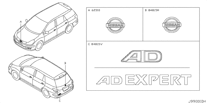 Emblem & name label