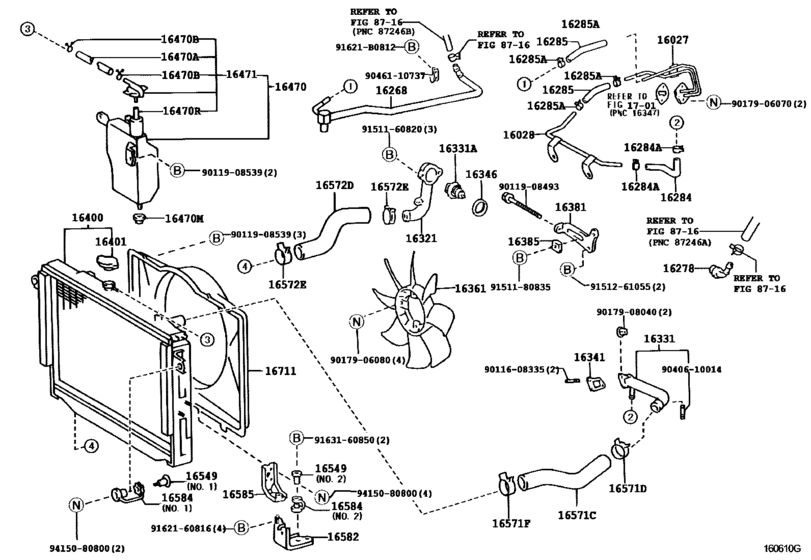 Radiator & Water Outlet