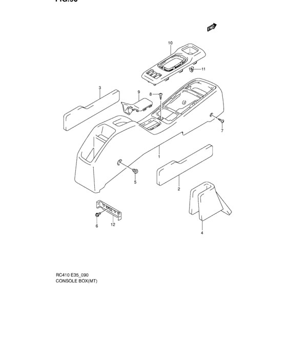 Console box