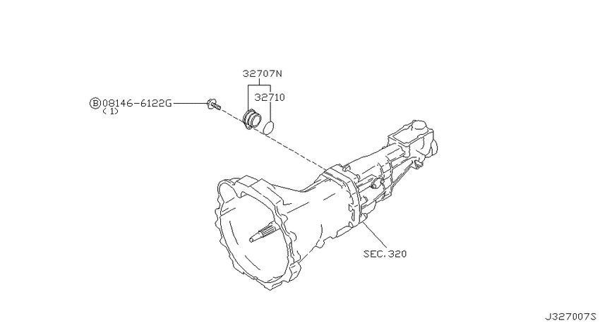 Speedometer pinion