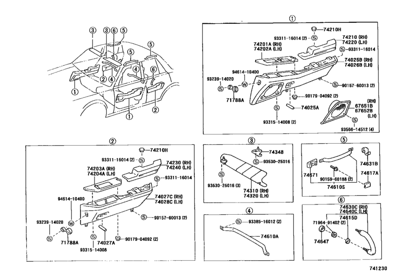 Armrest & Visor