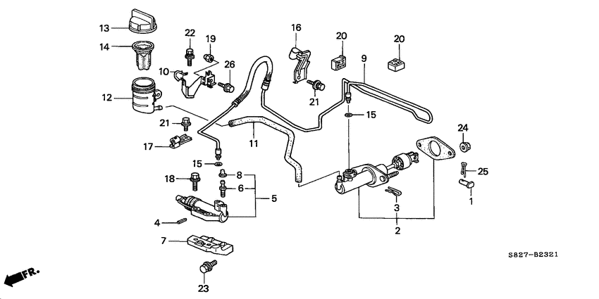 Clutch master cylinder