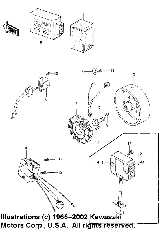 Ignition/generator/regulator