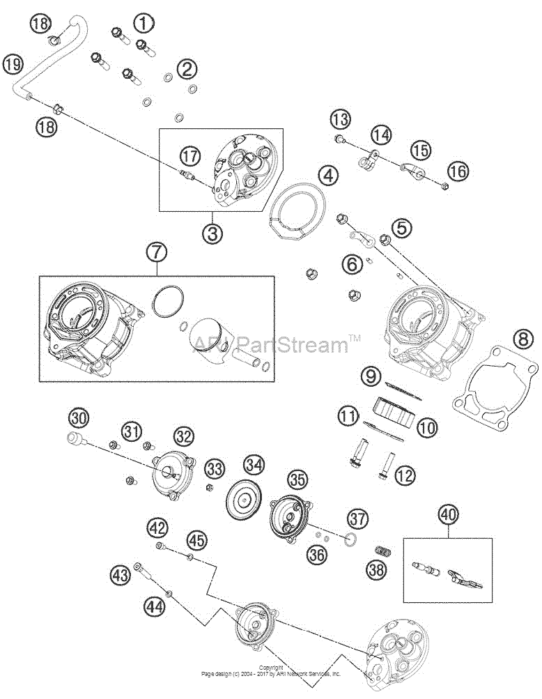 Cylinder, Cylinderhead