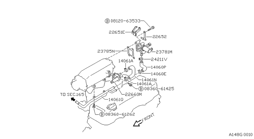 Secondary air system
