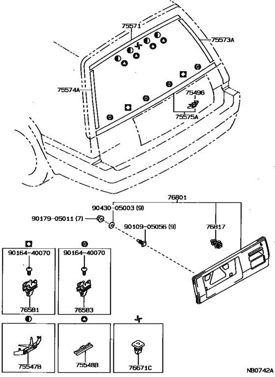 Rear Moulding