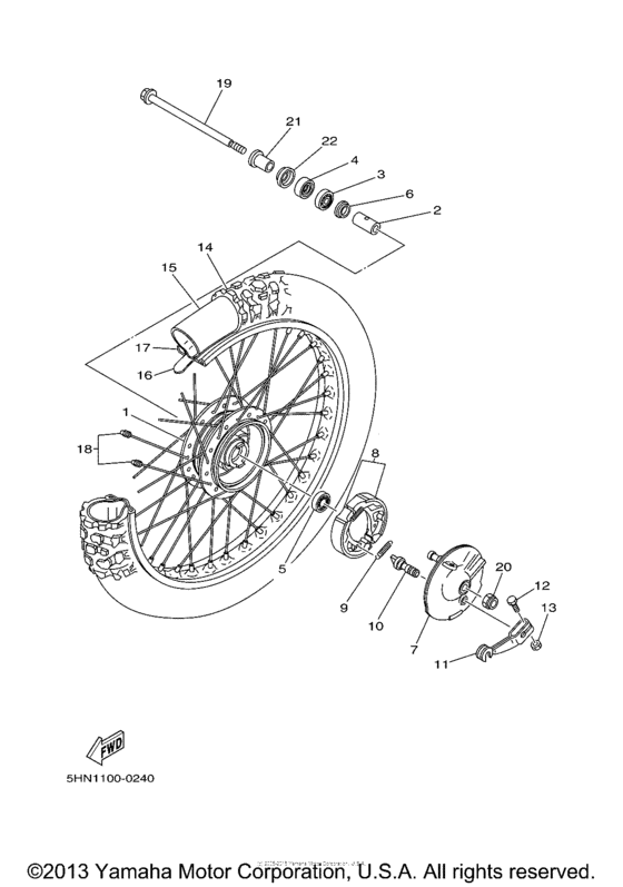 Front wheel