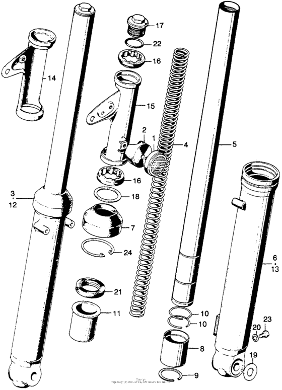 Front fork