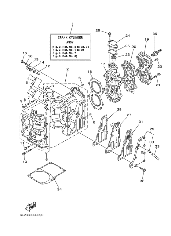 Cylinder & crankcase