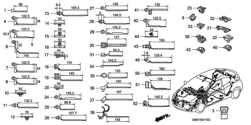 Harness band/bracket