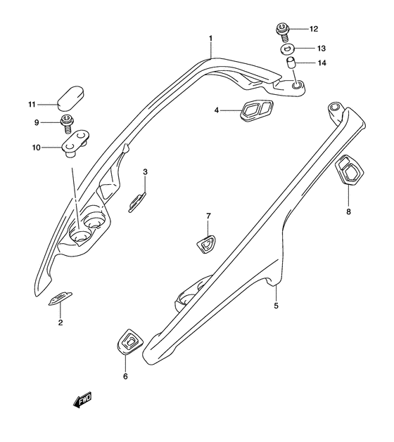 Pillion rider handle