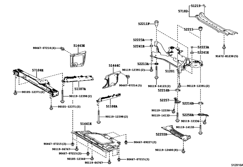 Suspension Crossmember & Under Cover