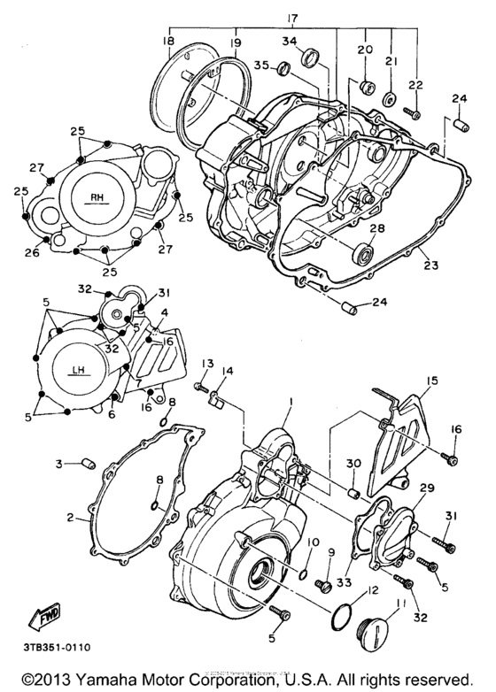 Crankcase cover