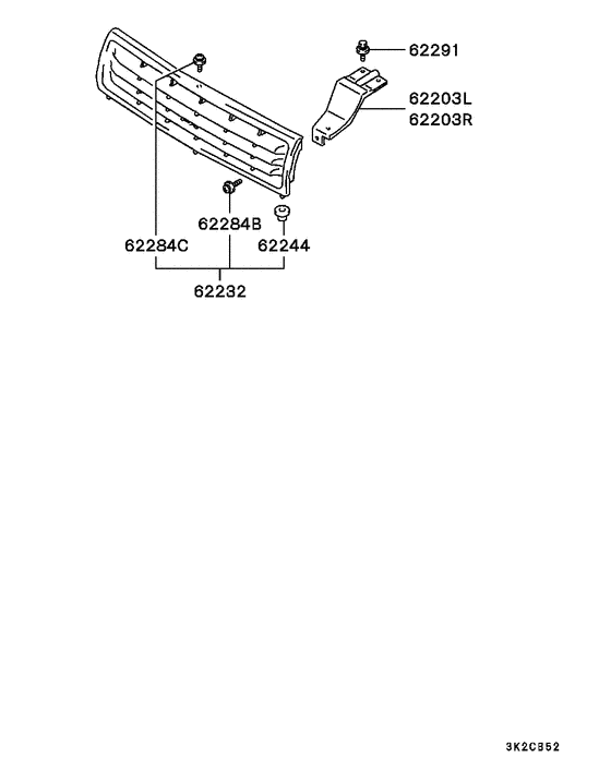 Radiator grille,headlamp bezel
