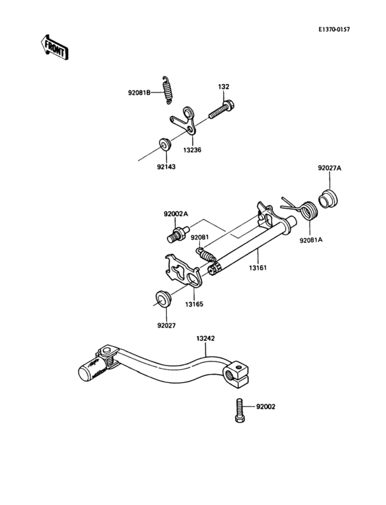 Gear change mechanism