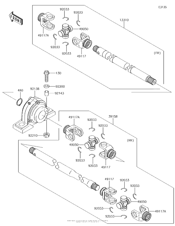 Drive Shaft-Propeller