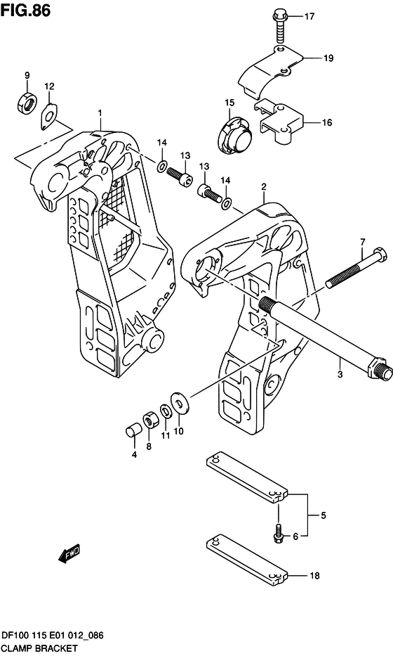 Clamp bracket