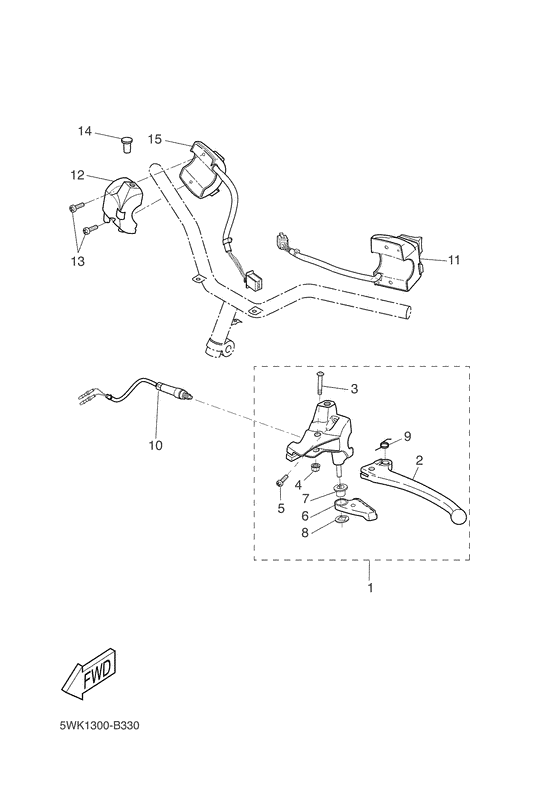 Handle switch & lever
